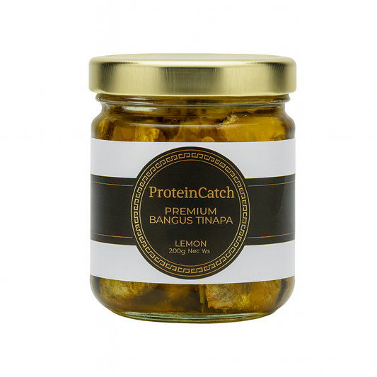 Premium Bangus Tinapa in Lemon Vinaigrette - Artisanal Smoked Milkfish (200g)